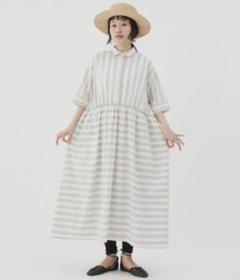 【試着のみの美品】LibraCue ストライプワンピースのサムネイル