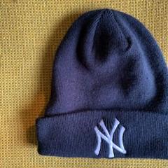 90s New York Yankees Logo Beanie