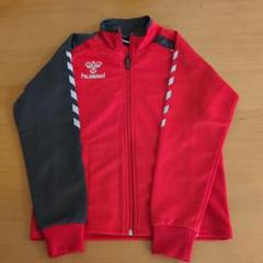 hummel ジャージ　130　赤 ヒュンメル