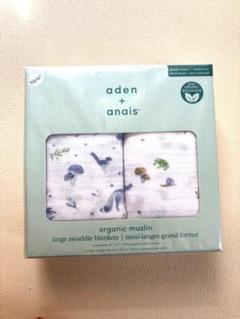 aden + anais オーガニックムスリン 大判ブランケット