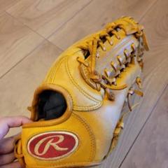 Rawlings　ローリングス 軟式グローブ イエロー
