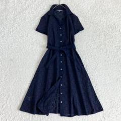 新品未使用 ローラアシュレイ ロングワンピース チェック シャツ