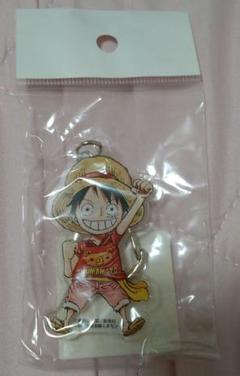 ONE PIECE ルフィ くまモンコラボ　アクリルキーホルダー