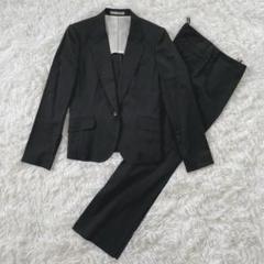 ✨極美品✨レミュー プレシャスストレッチ パンツスーツ ウォッシャブル 大きい 特価】【WEB限定価格】洗える ストレッチ 2パンツスーツ 黒