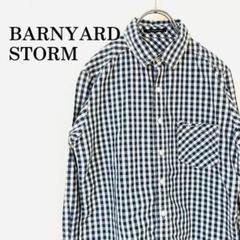 BARNYARD STORM チェック柄 長袖シャツ サイズ０ S相当