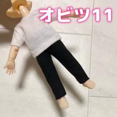 粘土人形　オビツ11 オビツ11粘土人形 まぶた付き♪ 目が動くob11 粘土人形 ドールの