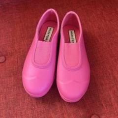 【美品】HUNTERハンター☆KIDS PLIMSOLL レインシューズ 17