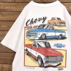 90s USA製 Chevrolet シボレー ピックアップ Tシャツ 白 90s USA製 Chevrolet シボレー ピックアップ Tシャツ 白 - メルカリ