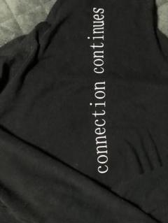 ayane ブラック 長袖Tシャツ connection continuesのサムネイル