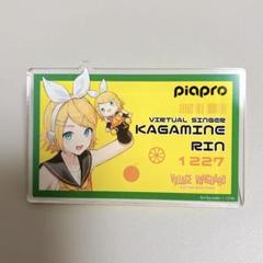 鏡音リン ヴィレヴァン POP風バッジ アクリルバッジ