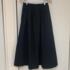 ユニクロ ボリュームロングスカート Mサイズ ブラック UNIQLO