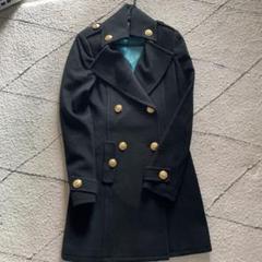 新品タグ付 SLY ベビドンコート カシミヤ混 安室奈美恵着用モデル 金ボタン タグ付 SLY ベビドンコート カシミヤ混 安室奈美恵着用モデル 金