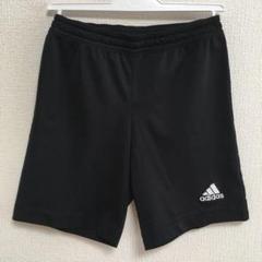adidas アディダス ハーフパンツ サッカー 黒 130