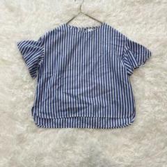 SonnyLabel サニーレーベル半袖ストライプシャツ コットン フリーサイズ