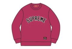 定価以下　supreme kanji logo crewneck