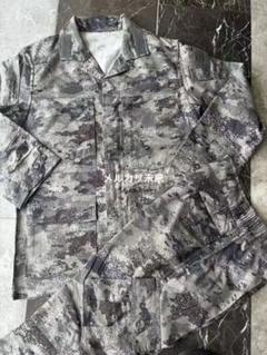 【新品実物】中国軍　雪用迷彩服 Amazon.co.jp: 実物中国軍最新型21式星空迷彩戦闘服上下帽子フル