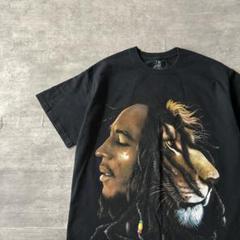 【2007年、ツラ抜群◎】ZION ボブ・マーリーTシャツ古着レゲエ黒ストリート