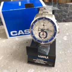 カシオ クォーツ エディフィス SS クロノグラフ 海外モデル