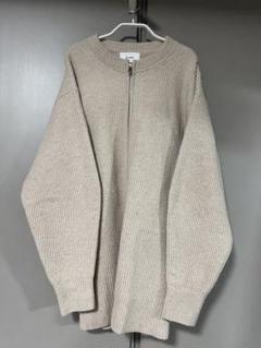 CLANE - お値下げ⭐︎CLANE クラネ　ニット　ホワイト　美品 セール】W FACE NECK RIBBON KNIT TOPS（ニット/セーター