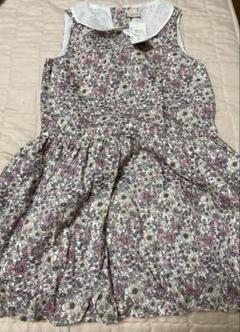 花柄ノースリーブワンピース 130cm