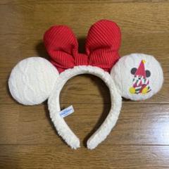 新品　東京ディズニーリゾート リルリンリン ニット カチューシャ カチューシャ リルリンリン ディズニークリスマス 2024