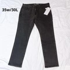 ジーンズ スキニーフィット ストレッチ メンズ ブラック W35/L30