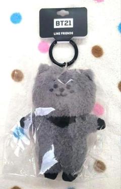 BT21モノトーンプラッシュ　ぬいぐるみ&マスコット BT21 Mang モノトーン ぬいぐるみ & マスコット + おまけ - メルカリ
