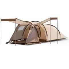 北山狼 BISINNA キャンプテント トンネルテント 4～6人用 二重層 北山狼 BISINNA キャンプテント トンネルテント 4～6人用 二重層