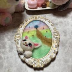 2025年最新】羊毛フェルト絵画の人気アイテム - メルカリ