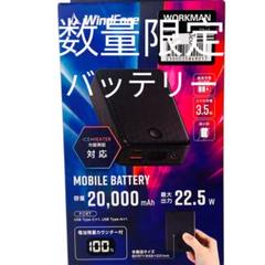 ワークマン 2025モデル ペルチェベスト専用バッテリー 新品未使用 数量限定 ワークマン 2025モデル ペルチェベスト専用バッテリー 新品未