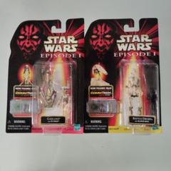 スター・ウォーズ　コムテック付きフィギュア エピソード1 2体