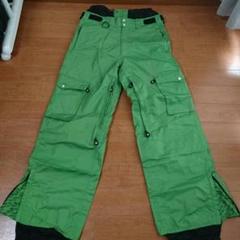 スノーボードパンツ 美品 WACON サイズXL 黄緑