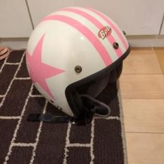 新品バイザー付き♪OGK Bob ジェットヘルメット 可愛いホワイト