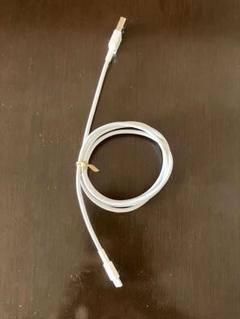 【ジャンク品】ホワイト Lightningケーブル 充電コード　iPhone