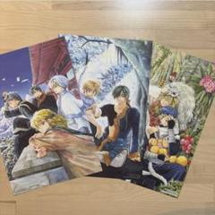 和風高級複製原画3枚セット(暁のヨナ) 花とゆめ編集部 on X: 