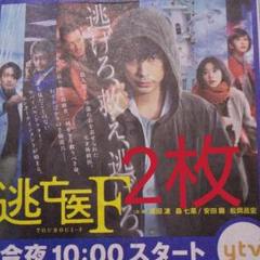 ドラマ『逃亡医F』Blu-ray&DVD BOXが8月24日発売｜成田凌×森七菜