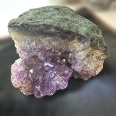 高品質 カコクセナイト共生 アメジスト クラスター