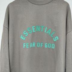 【FEAR OF GOD ESSENTIALS】 ボンディングロゴ 長袖Tシャツ FEAR OF GOD フィアオブゴッド fog essentials ロンT メンズ