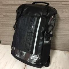 新品 スクエアリュック バックパック 通勤通学 メンズ レディース 迷彩グレー