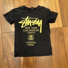 Stüssy 黒 Tシャツ L/130 古着　子供用