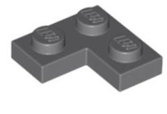 レゴ　4210635　プレート　2x2　コーナー　ダークグレー　10個のサムネイル