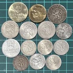 チェコスロバキアコルナコイン(1921／22／23／24／25／27／30)7枚 000000003221.jpg