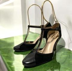 【良品】✨Repetto 23cm パンプス BAYA 青 36 Tストラップ 良品】✨Repetto 23cm パンプス BAYA 青 36 Tストラップ 靴