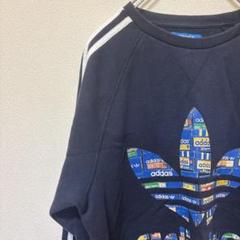 adidas Originals Trefoil Crew スウェット ネイビー