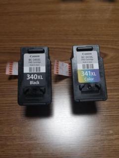 ■キャノン純正インクカートリッジ空 BC340XL+BC-341XL 送料込み