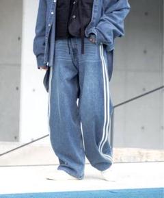 2025年最新】ラインデニムパンツ ニコアンドの人気アイテム