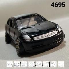 4695 改造トミカ 日産スカイライン 1/62 ハの字/シャコタン仕様