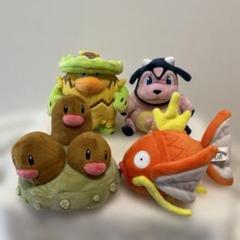 ポケモン pokemon ポケセン限定 ポケモンfit ダグトリオなど4個