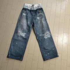 PROJECT/ GR プロジェクト gr ペインテッド カーゴ デニム