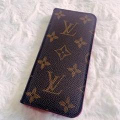 美品！】ルイヴィトン iPhoneケース ローズ モノグラム - メルカリ